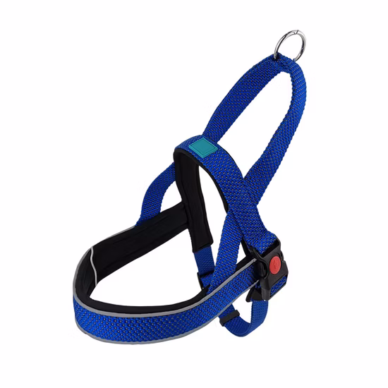 Arnês respirável para cães de estimação com design de malha ajustável