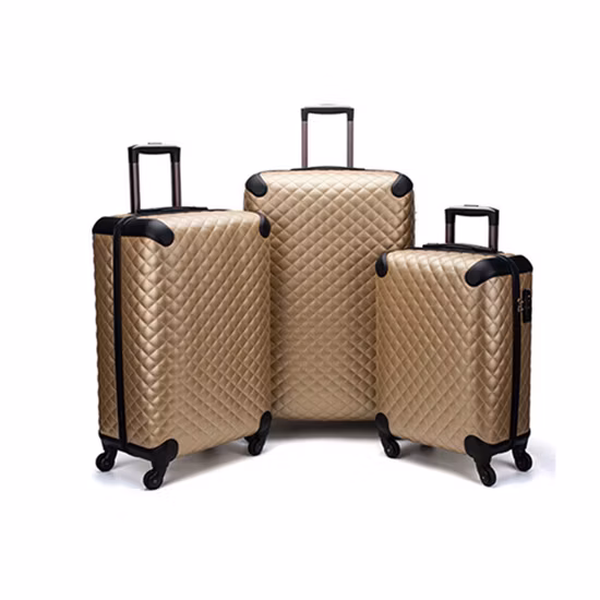 Ea159 Bolsa pequena acolchoada 16/20/24/28 polegadas Guangdong Luxo Designer Mala Conjunto de malas Organizador Bolsa de viagem de viagem Bagagem de couro personalizada
